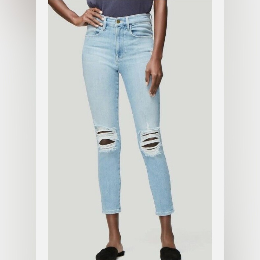 Frame Denim | Ali High Rise Cigarette in Dixie Wash